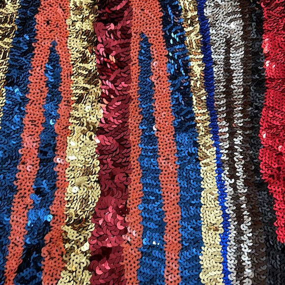 Zara Limited Edition Sequined A-Line Skirt - Picture 3 of 3